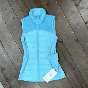 Lululemon Athletica Blue Quilted Puffer Vest